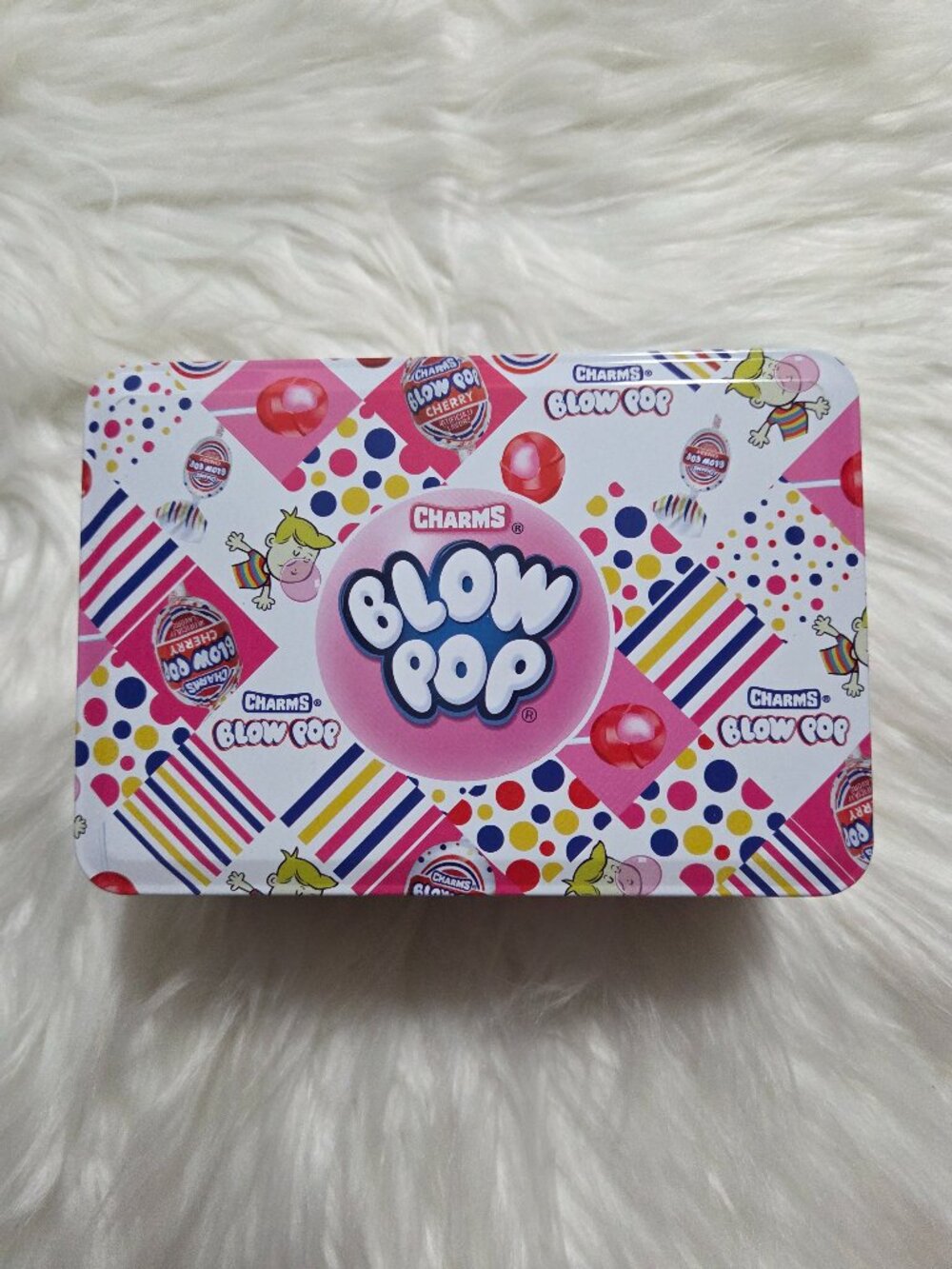 Charms Blow Pop Storage Tin